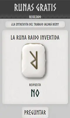 Tiradas de Runas android App screenshot 1